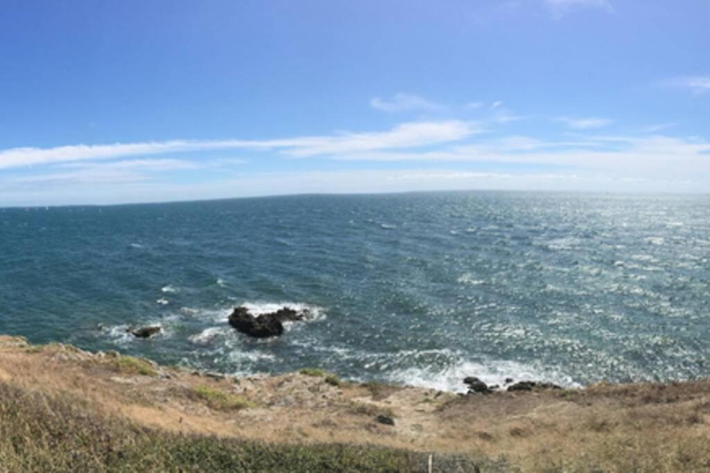 Keraudren Rhuys - Longere Xviiie - 10 Pers - 4 Chb - Plage A Pied Saint-Gildas-de-Rhuys Exteriör bild